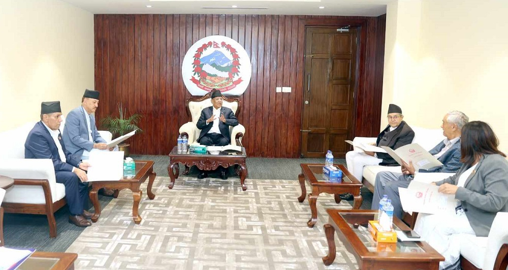 संवैधानिक परिषदको बैठक बालुवाटारमा