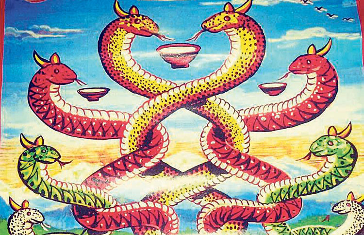 नागको पूजाआराधना गरी नागपञ्चमी पर्व मनाइँदै