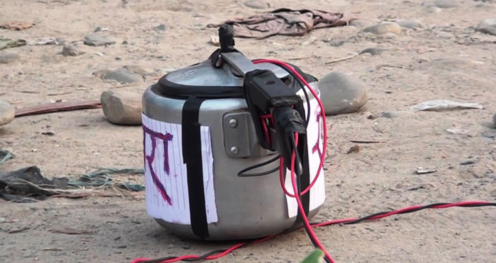 बलम्बुमा फेला परेको शंकास्पद वस्तु सेनाद्वारा निष्क्रिय