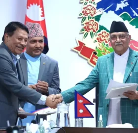 प्रधानमन्त्री ओली र मन्त्रीहरुबीच कार्यसम्पादन सम्झौता