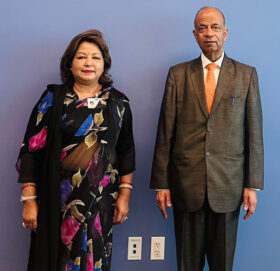 परराष्ट्रमन्त्री राणा र राष्ट्रसङ्घका उपमहासचिव खरेबीच भेटवार्ता