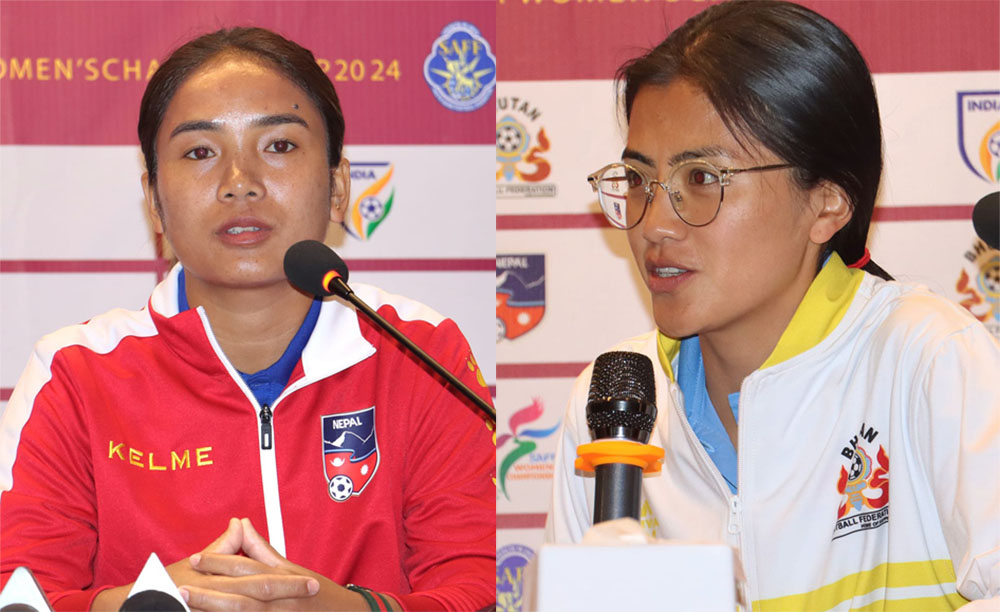 साफ महिला फुटबलमा आज दुई खेल हुदै, नेपालले भुटानसँग खेल्दै