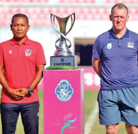 साफ महिला च्याम्पियनसिपमा उपाधिका लागि नेपाल र बंगलादेश भिड्दै