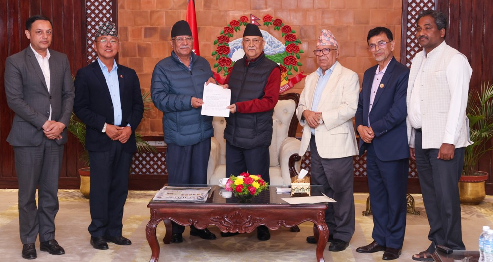 अध्यादेश ल्याएर कुनै पार्टी एमालेमा मिलाउने हाम्रो योजना छैन : प्रधानमन्त्री ओली