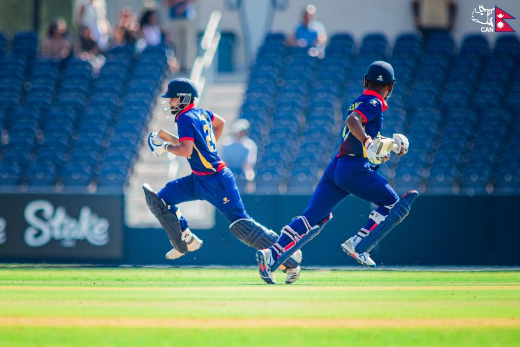 आईसीसी विश्वकप लिग–२ मा अमेरिकासँग नेपाल पराजित