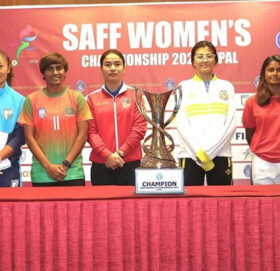 साफ महिला च्याम्पियनसिप आजदेखि, पहिलो खेलमा भारत र पाकिस्तान भिड्दै