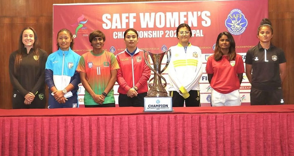 साफ महिला च्याम्पियनसिप आजदेखि, पहिलो खेलमा भारत र पाकिस्तान भिड्दै