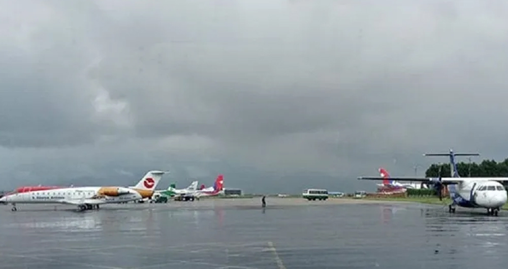 खराब मौसमका कारण हवाई उडान प्रभावित