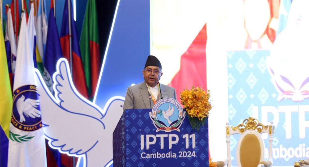 बुद्धको भूमि नेपालको द्वन्द्व व्यवस्थापन विश्वका लागि उदाहरणीय : सभामुख घिमिरे