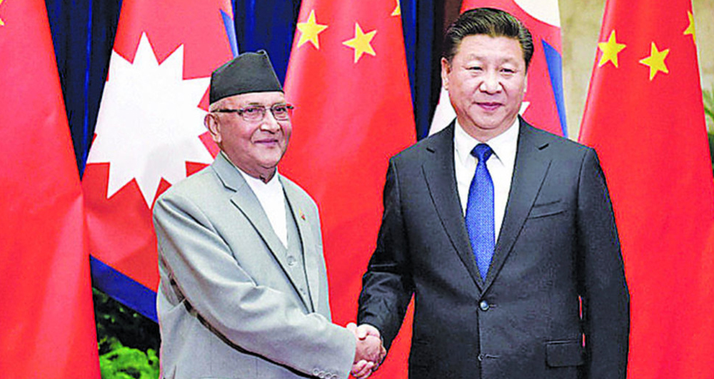 मन्त्रिपरिषद्‍बाट प्रधानमन्त्रीको चीन भ्रमण स्वीकृत, राष्ट्रपति र प्रधानमन्त्रीसँग मंसिर १८ मा भेटवार्ता