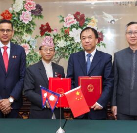 नेपाल र चीनबीच बेल्ट एवं रोड सहकार्यको फ्रेमवर्कमा हस्ताक्षर