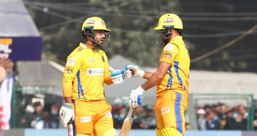 एनपीएलको फाइनलमा जनकपुरविरुद्ध जैबले हाने अर्धशतक