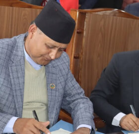 विकास र समृद्धिका लागि कर्णाली र लुम्बिनी सरकारबीच सम्झौता