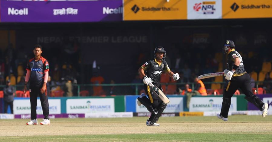 एनपिएल : कर्णाली याक्सले जनकपुर बोल्ट्सलाई दियो १४२ रनको लक्ष्य
