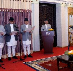 राष्ट्रपति पौडेलसमक्ष चार देशका लागि नियुक्त राजदूतले लिए शपथ