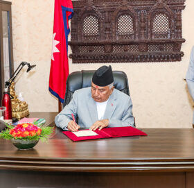 राष्ट्रपति पौडेलद्धारा सहकारीसम्बन्धी अध्यादेश जारी