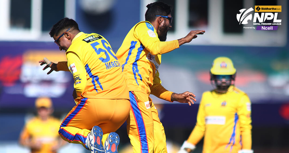जनकपुरलाई हराउँदै सुदूरपश्चिम रोयल्स एनपीएलको फाइनलमा