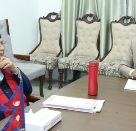 खानेपानी मन्त्रालयका सुधारका काम र भावी योजनाबारे प्रधानमन्त्रीलाई ब्रिफिङ