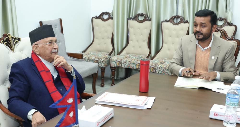 खानेपानी मन्त्रालयका सुधारका काम र भावी योजनाबारे प्रधानमन्त्रीलाई ब्रिफिङ