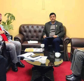 सिंहदरबारमा प्रमुख चार दलका नेताहरूबीच छलफल