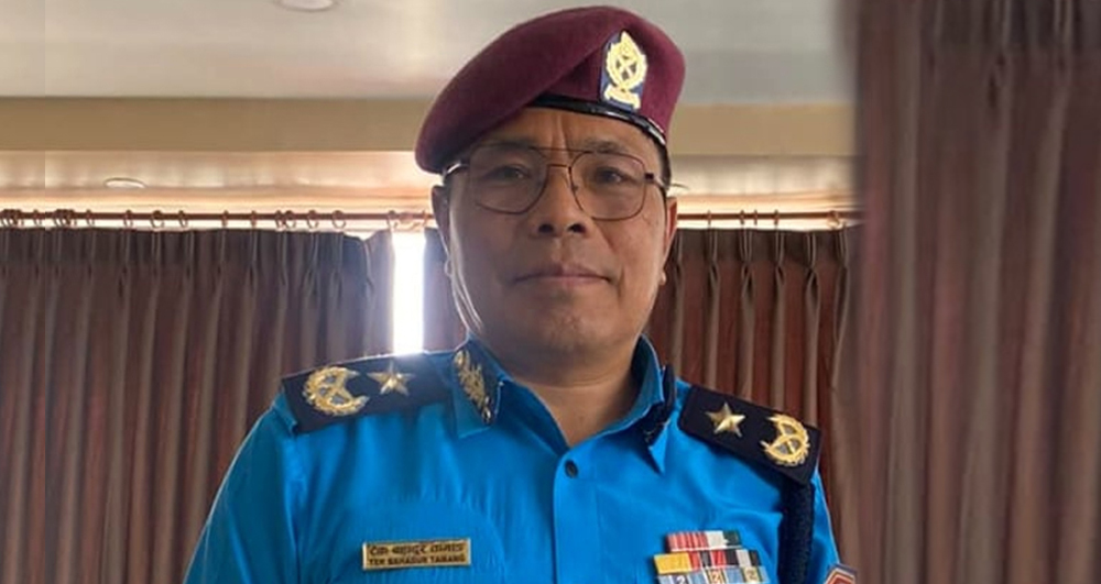 काठमाडौं उपत्यका प्रहरी प्रमुखमा एआईजी तामाङ