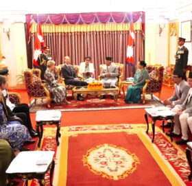 राष्ट्रपति पौडेलसँग बेलायतका राजकुमारको भेट