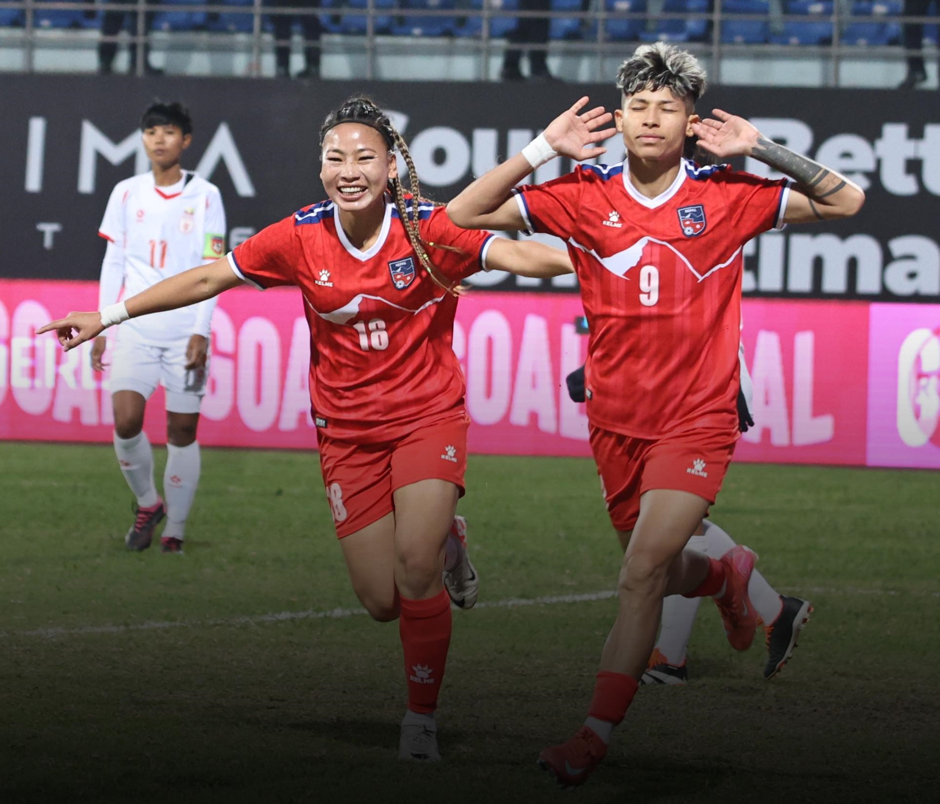 इन्टरनेशनल वुमन्स च्याम्पियनसिपमा नेपाल र म्यानमारको बराबरी