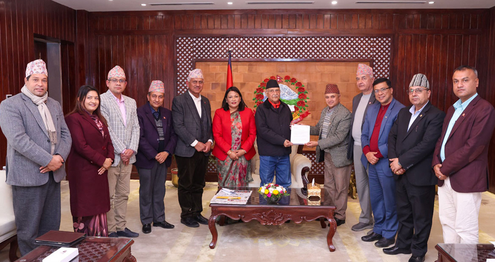 सहकारी अध्यादेशका केही प्रावधान संशोधन गर्न प्रधानमन्त्रीलाई एमालेको सुझाव