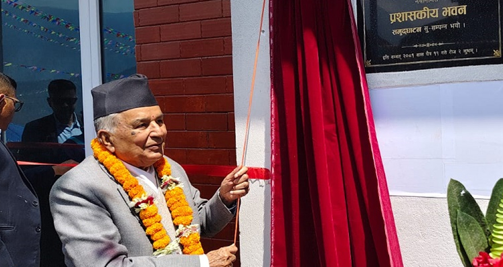 युवा जनशक्ति विदेश पलायन हुने प्रवृत्ति रोक्न जरुरी छ : राष्ट्रपति