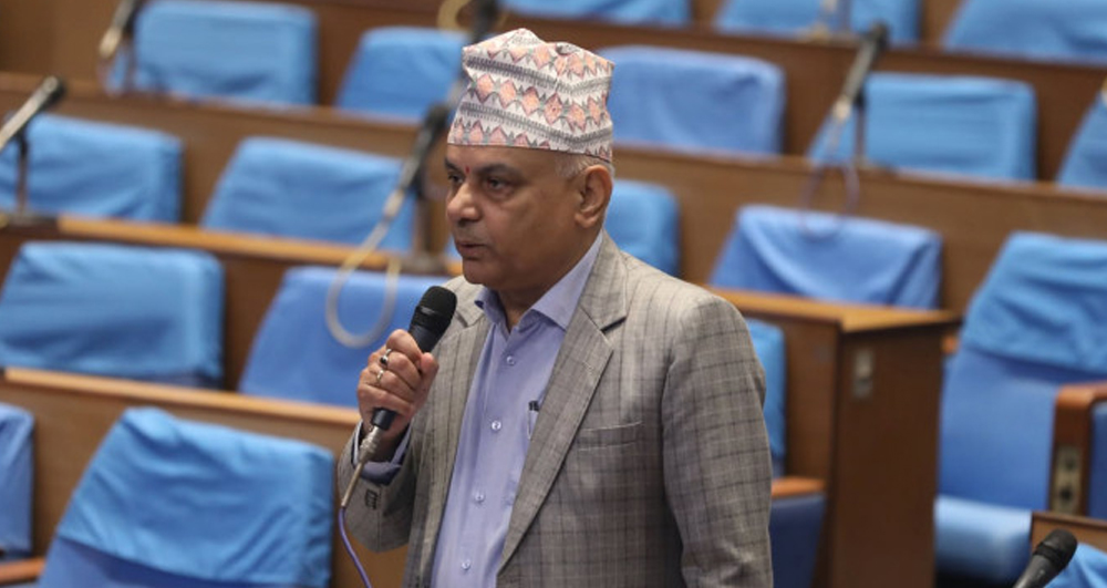 प्रतिनिधि सभा बैठकमा कांग्रेस प्रमुख सचेतक घिमिरेले मागे माफी