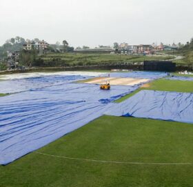 वर्षाले नेपाल र अफगानिस्तानबीचको खेल प्रभावित