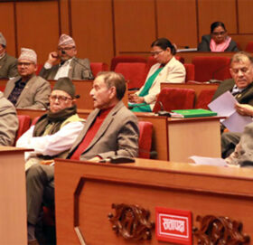 ७ मिनेट बसेर राष्ट्रिय सभाको बैठक स्थगित, अर्को बैठक १४ गते