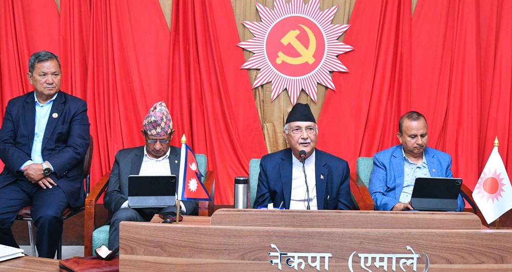 पूर्वराजा ज्ञानेन्द्र शाहको अभिव्यक्तिप्रति एमालेको आपत्ति