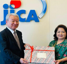 परराष्ट्रमन्त्री डा. राणा र जाइकाका अध्यक्षबीच भेटवार्ता