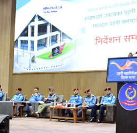 राजनीति व्यवस्था र संविधानविरोधी तत्व सल्बलाए, गम्भीरतापूर्वक लिनु : आईजीपी थापा