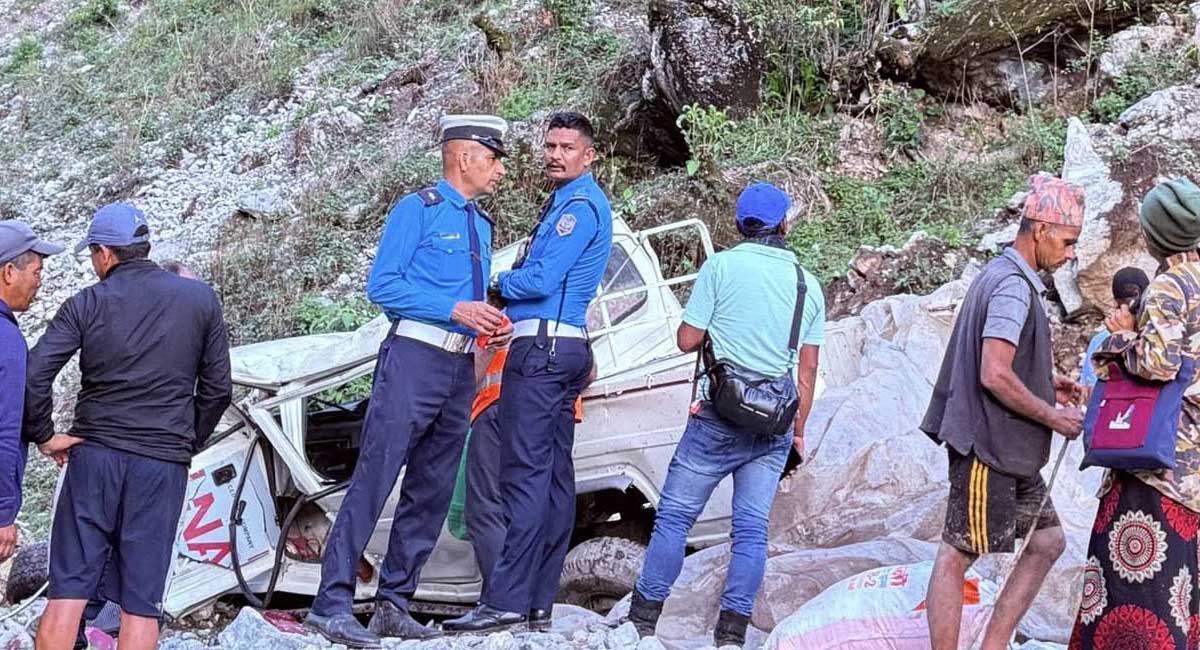 बागलुङ जिप दुर्घटनामा मृत्यु हुनेको संख्या चार पुग्यो