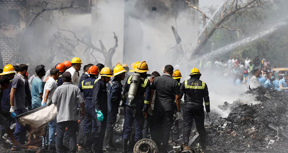 एयर इन्डिया विमान दुर्घटना : होस्टेलमा रहेका ४९ जनाको पनि मृत्यु