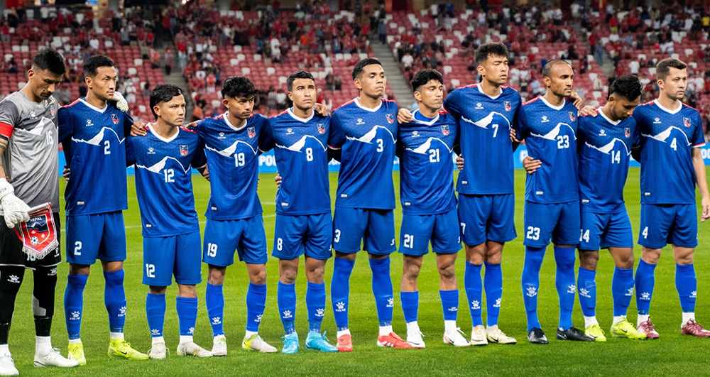 आज हङकङसँग मैत्रीपूर्ण फुटबल खेल्दै नेपाल