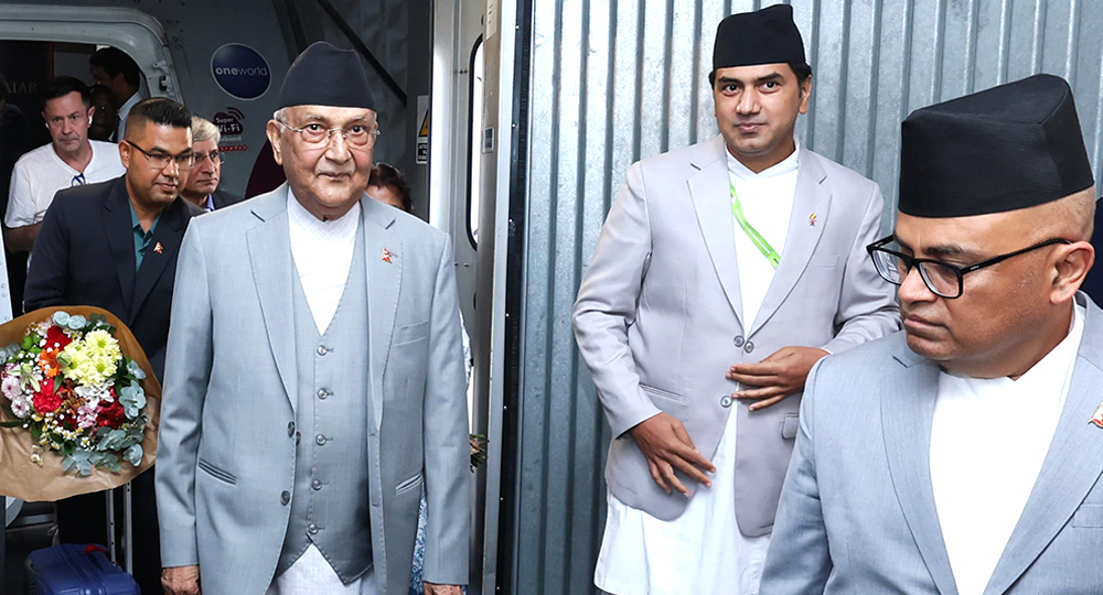 प्रधानमन्त्री ओली स्पेनको मेड्रिटमा, साँझ सेभिल्ला पुग्ने