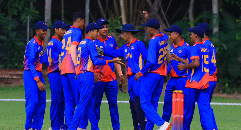 एसीसी यू-१६ इस्ट जोन कप : नेपालको लगातार दोस्रो जित