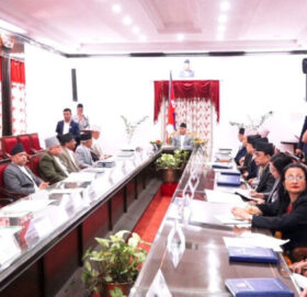 सात वटै प्रदेशका प्रदेश प्रमुखहरु राष्ट्रपति भवन शितल निवासमा