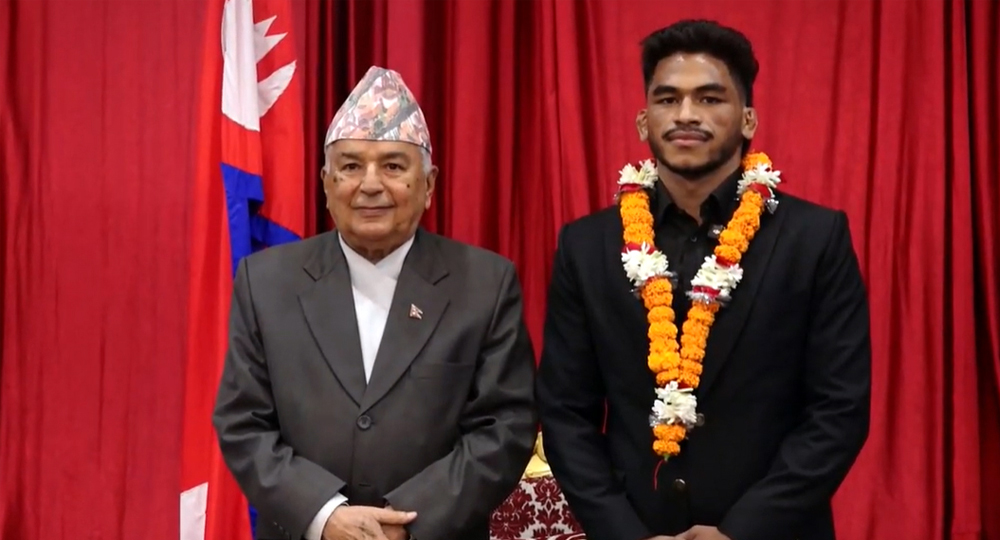 खेलाडीको सम्मानमा सरकारले ध्यान दिनुपर्छ : राष्ट्रपति पौडेल