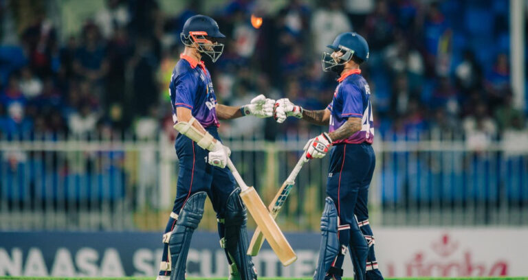 वेस्ट इन्डिजलाई स्तब्ध पार्दै नेपालको ऐतिहासिक जित