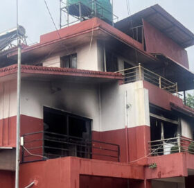 गण्डकी प्रदेशका मुख्यमन्त्रीको निवासमा पुन: आगजनी