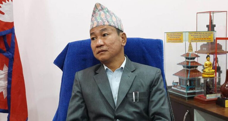 सहिद साजनको परिवारलाई ५ लाख सहयोग गर्ने मेयर साम्पाङको घोषणा