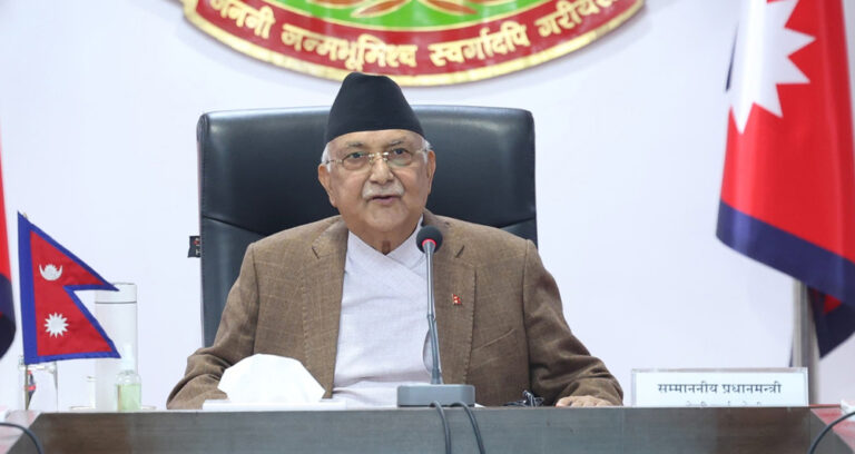 जेनजी प्रदर्शनमा घुसपैठ भयो, हिंसा भड्काइयो : प्रधानमन्त्री ओली