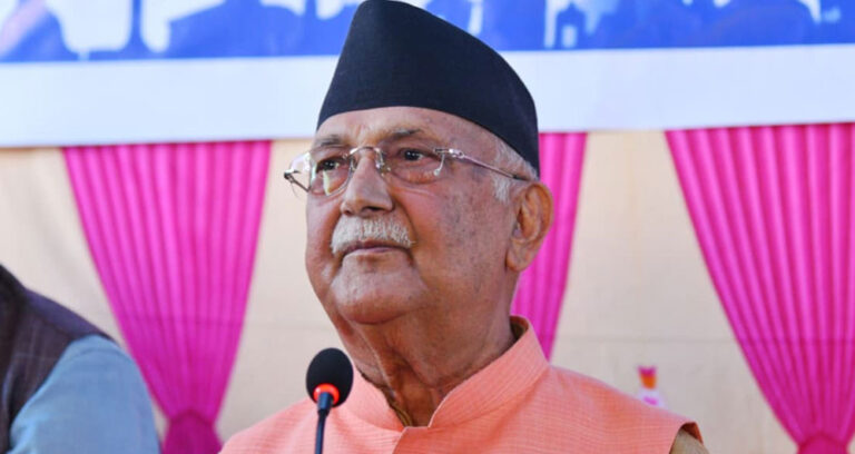 संविधानमाथि आक्रमण भइरहेको छ, हामी मौन रहन सक्दैनौं : केपी ओली