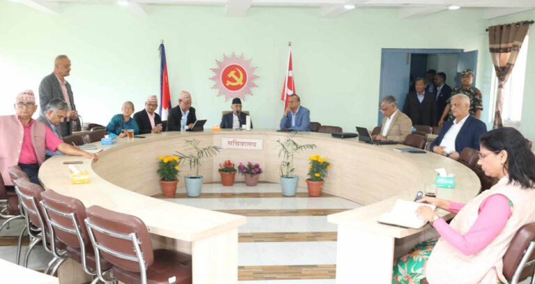 एमाले सचिवालय बैठक बस्दै, विधान महाधिवेशनबारे छलफल हुने