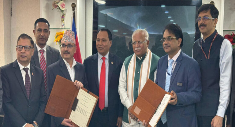 अन्तर्देशीय प्रसारण लाइन बनाउन नेपाल-भारत संयुक्त लगानी सम्झौता