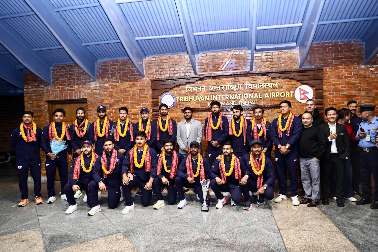 विश्वकप यात्राका लागि छनोट भएको क्रिकेट टोलीलाई सम्मानपूर्वक स्वागत